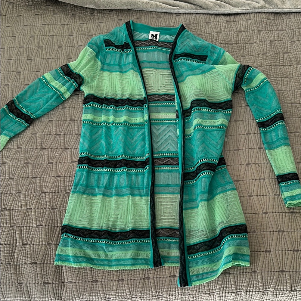 Missoni Green Striped Women's Sweater